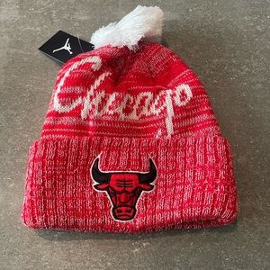PRICE IS FIRM Brand new Air Jordan Chicago Bulls beanie